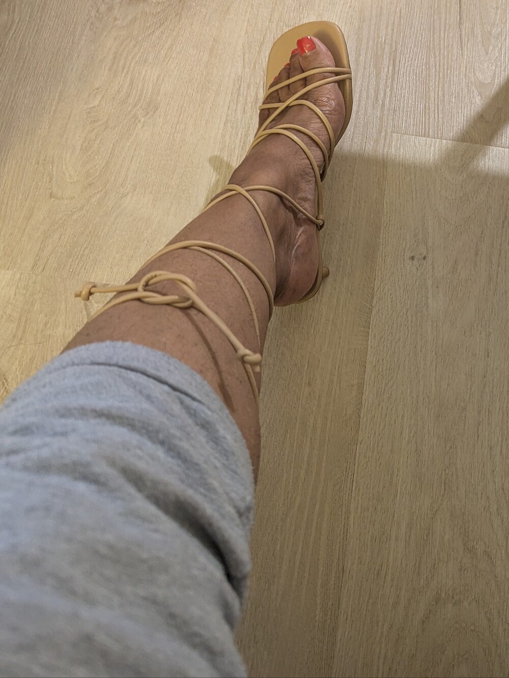 Zara Strappy Kitten Heels - Picture 4 of 15